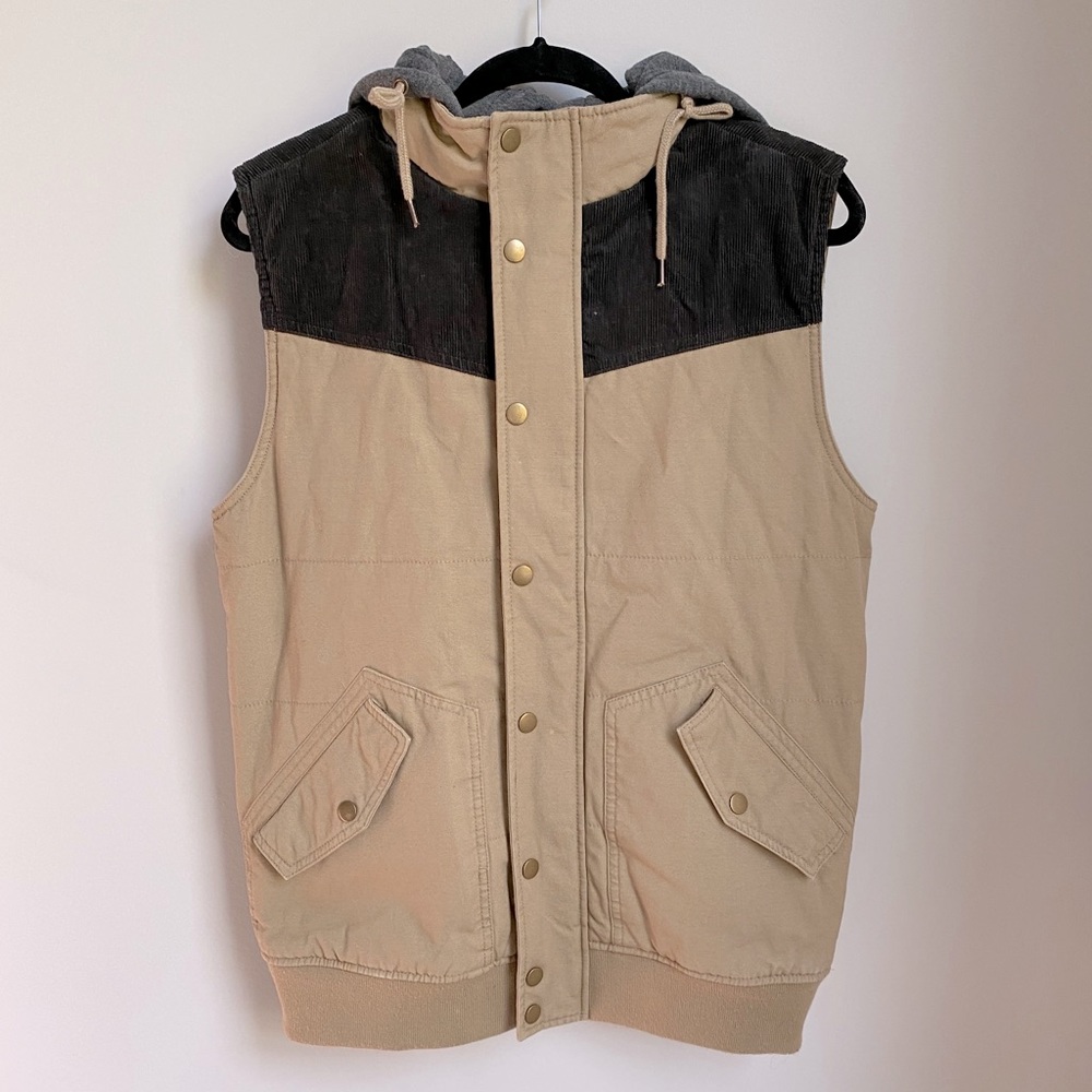 Men’s Forever 21 Hooded Vest